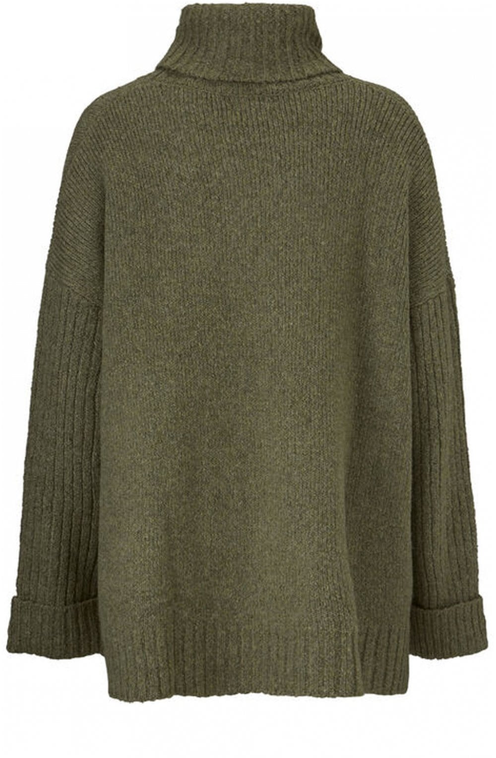 Feodora Olive Oversized Jumper