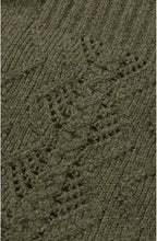 Feodora Olive Oversized Jumper