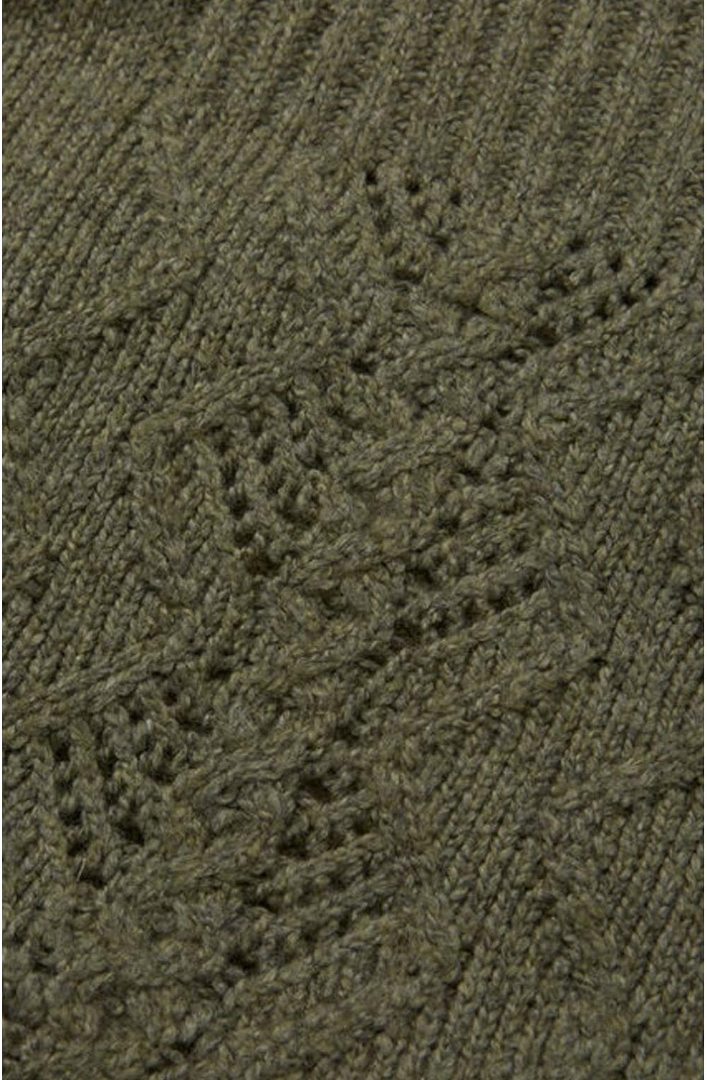 Feodora Olive Oversized Jumper