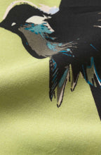 Fern Green Bird Print Becca Blouse