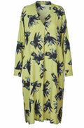 Fern Green Bird Print Nedi Dress