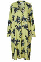 Fern Green Bird Print Nedi Dress