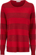 Filina Chilli Pepper Sparkle Striped Top
