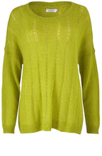 Filiz Limelight Loose Knit Sweater