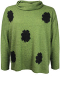 Firanza Flower Design Sweater