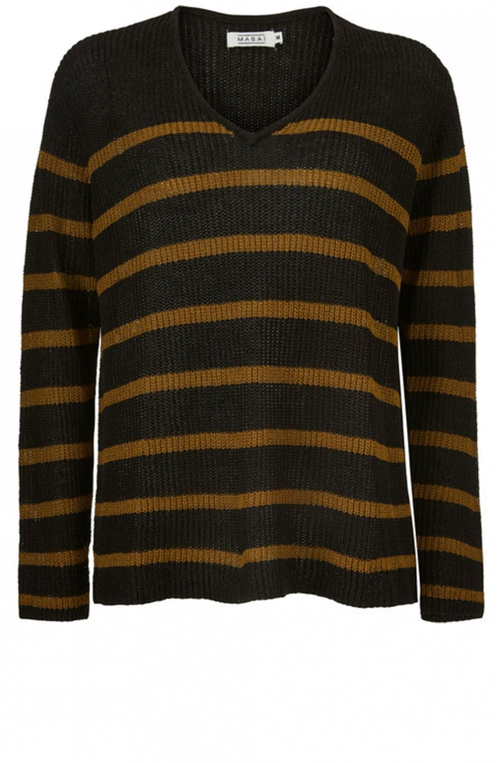Flo Ginger Stripe Knit Jumper