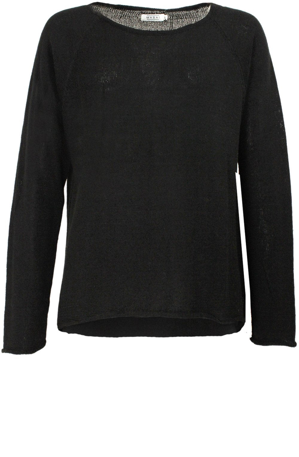 Flora Black Knit Sweater