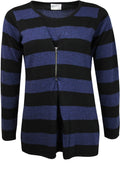 Flora Striped Knit Sweater