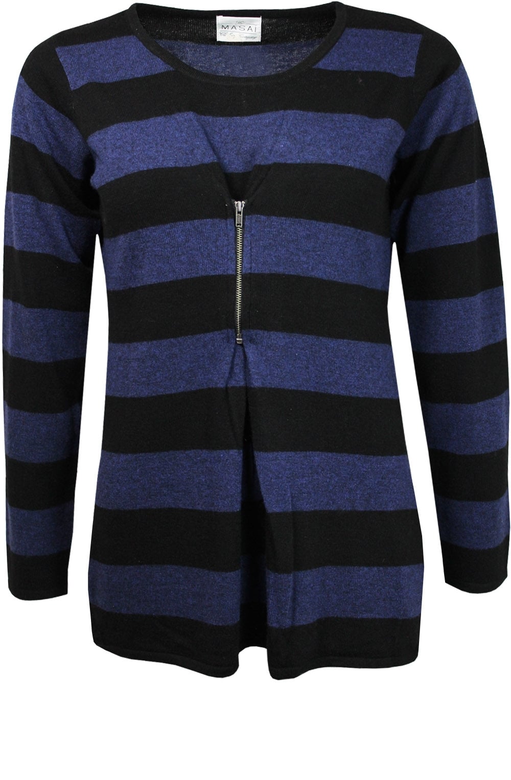 Flora Striped Knit Sweater
