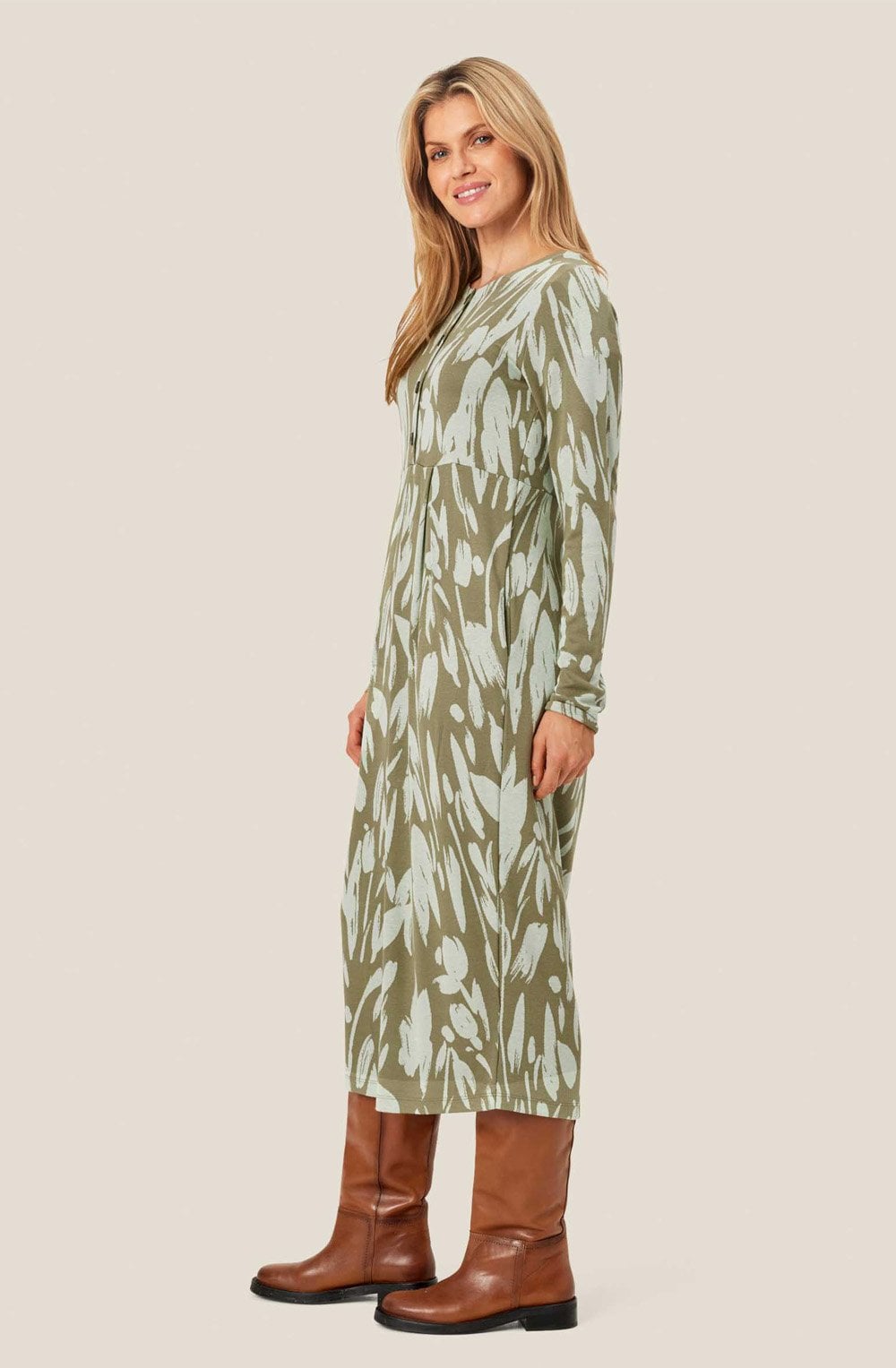 Floral Patterned Nilana Dress