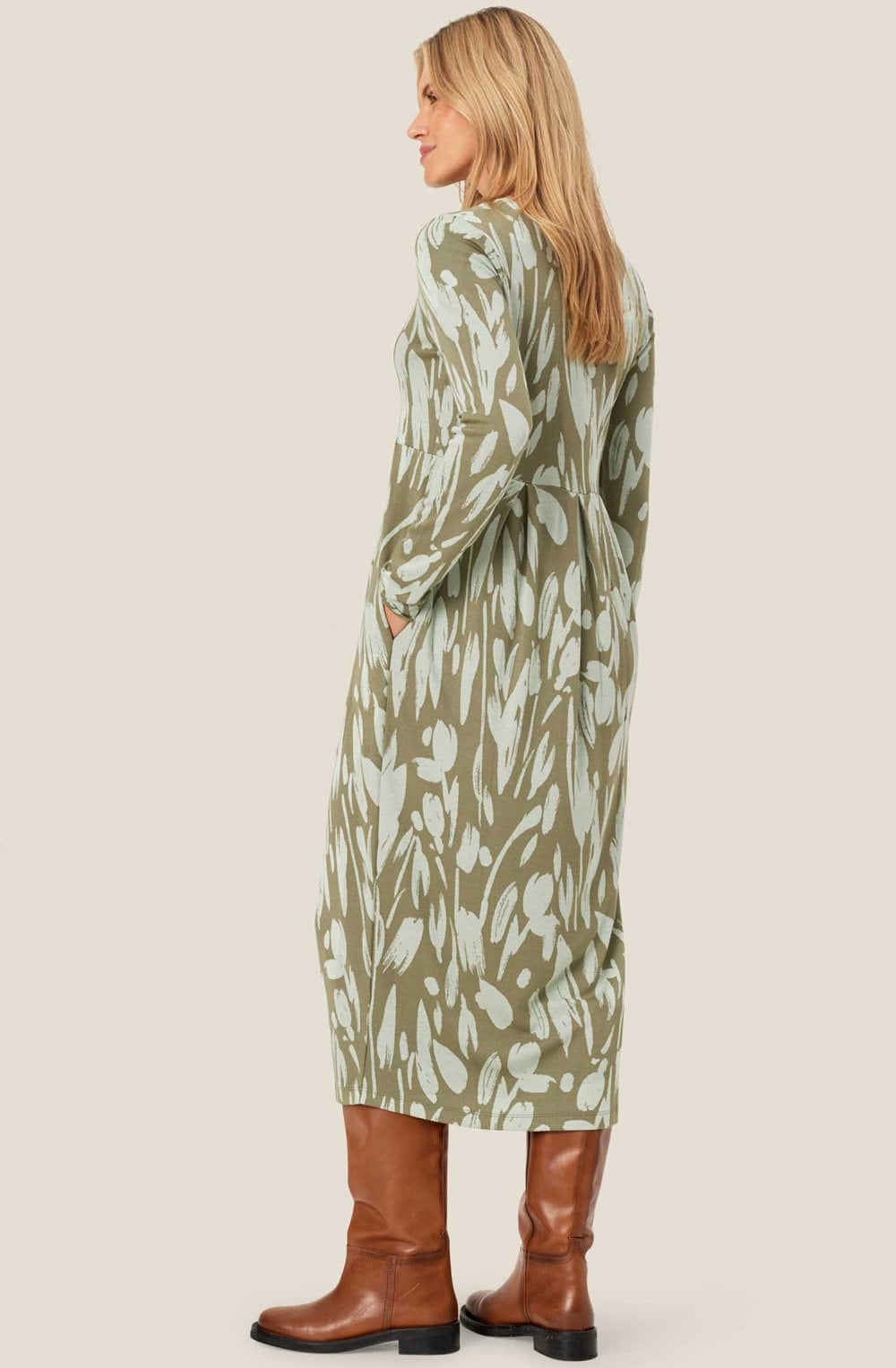 Floral Patterned Nilana Dress