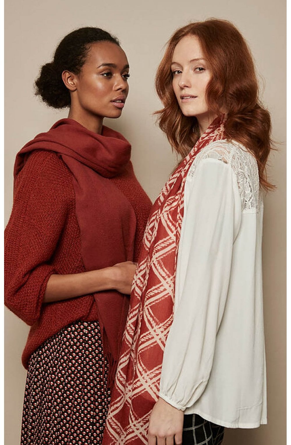 Floris red ochre jumper