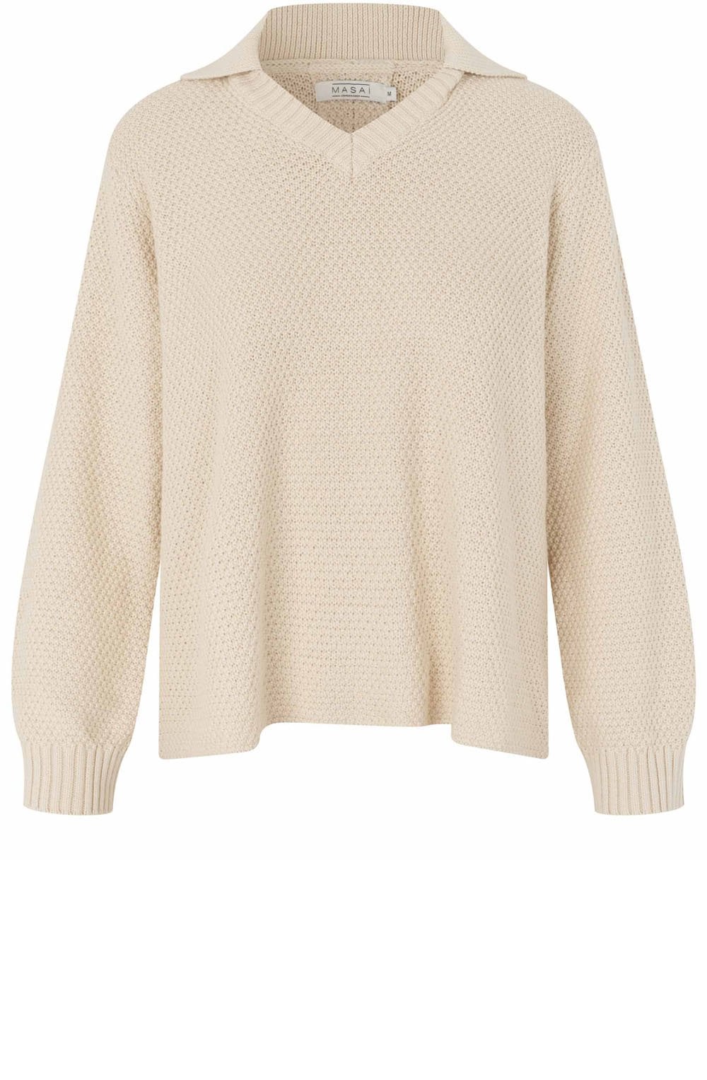 Florivelle Whitecap Collared Oversized Jumper