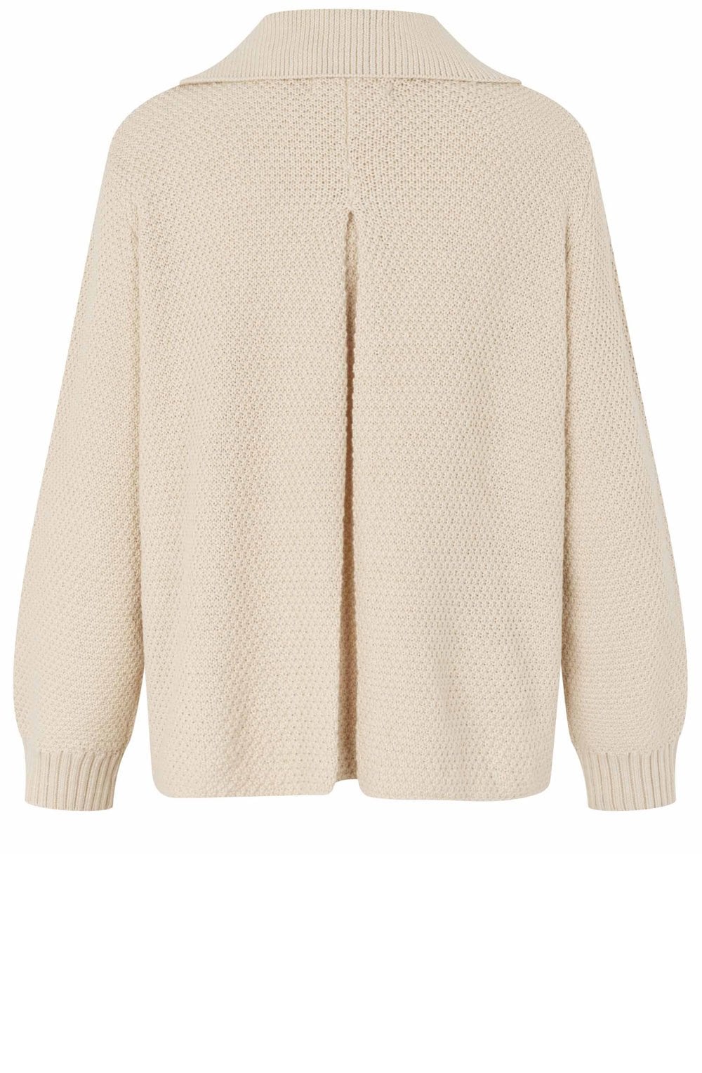 Florivelle Whitecap Collared Oversized Jumper