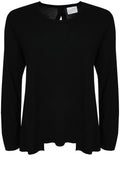 Fortuna Black Knit Sweater