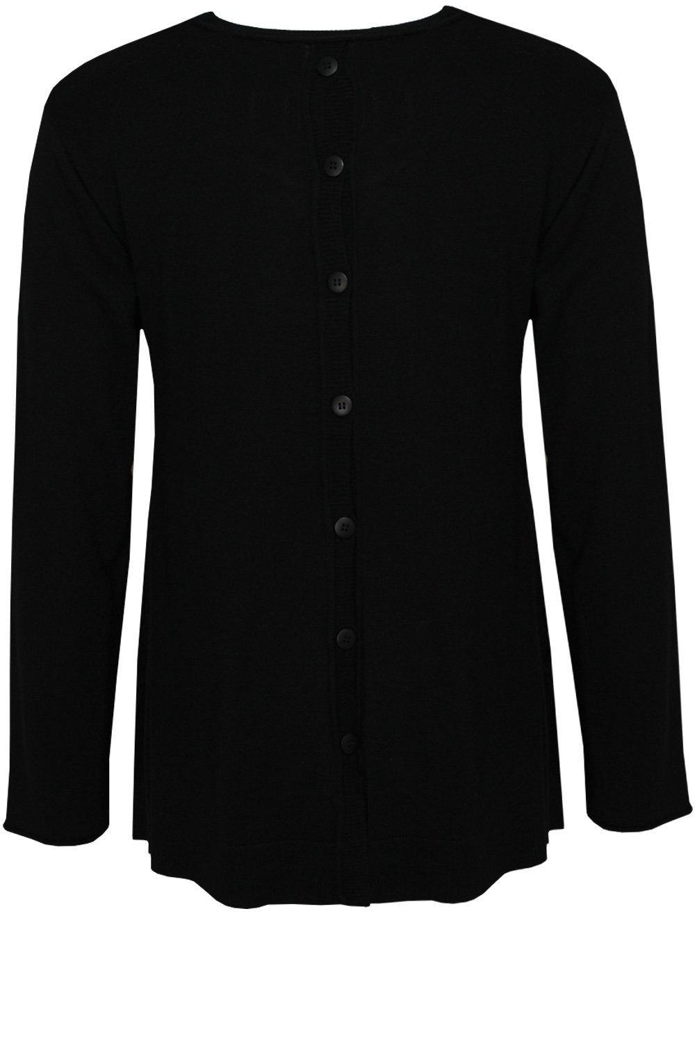 Fortuna Black Knit Sweater
