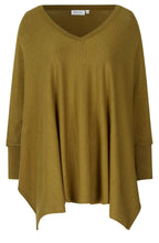 Fosna Fir Green Oversized Jumper