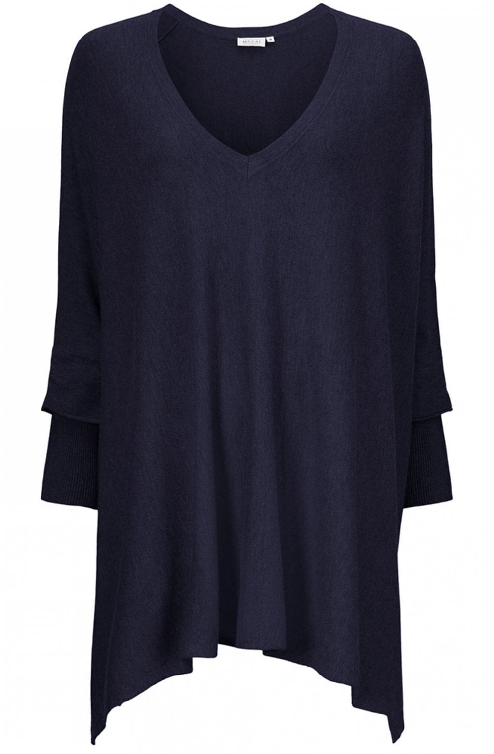 Fosna Navy Oversized Jumper