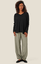Foxanne Black High Neck Oversized Jumper