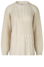 Frola Whitecap Cable Knit Jumper