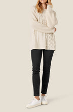 Frola Whitecap Cable Knit Jumper
