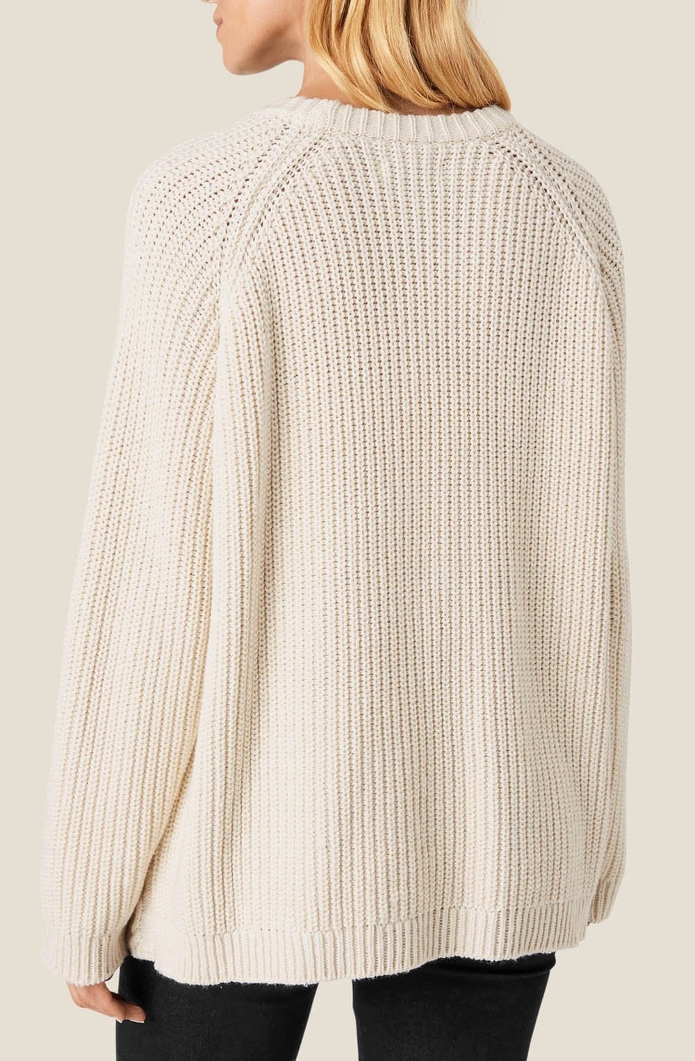 Frola Whitecap Cable Knit Jumper