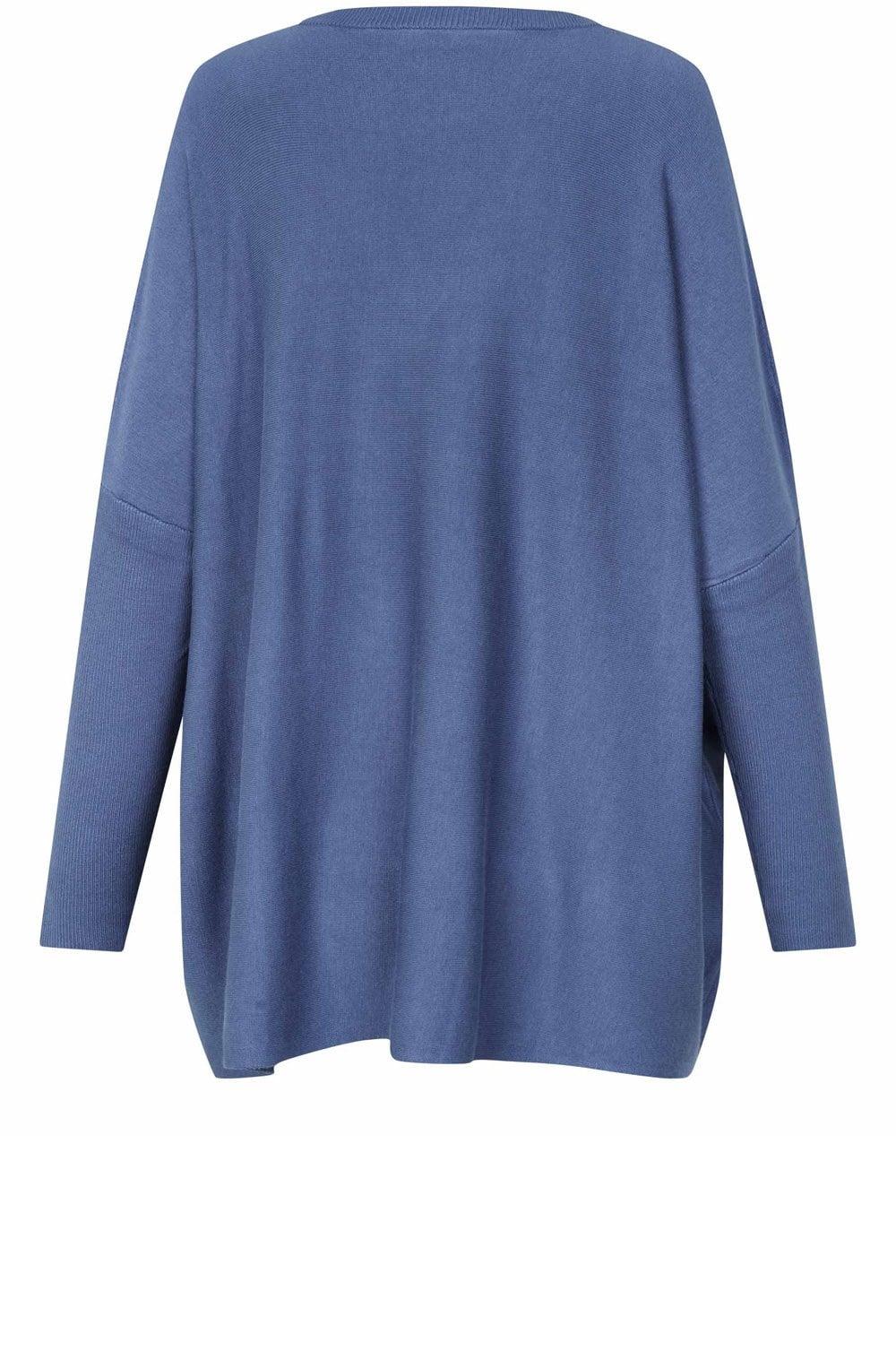 Fronia Ensign Blue Oversized Batwing Jumper