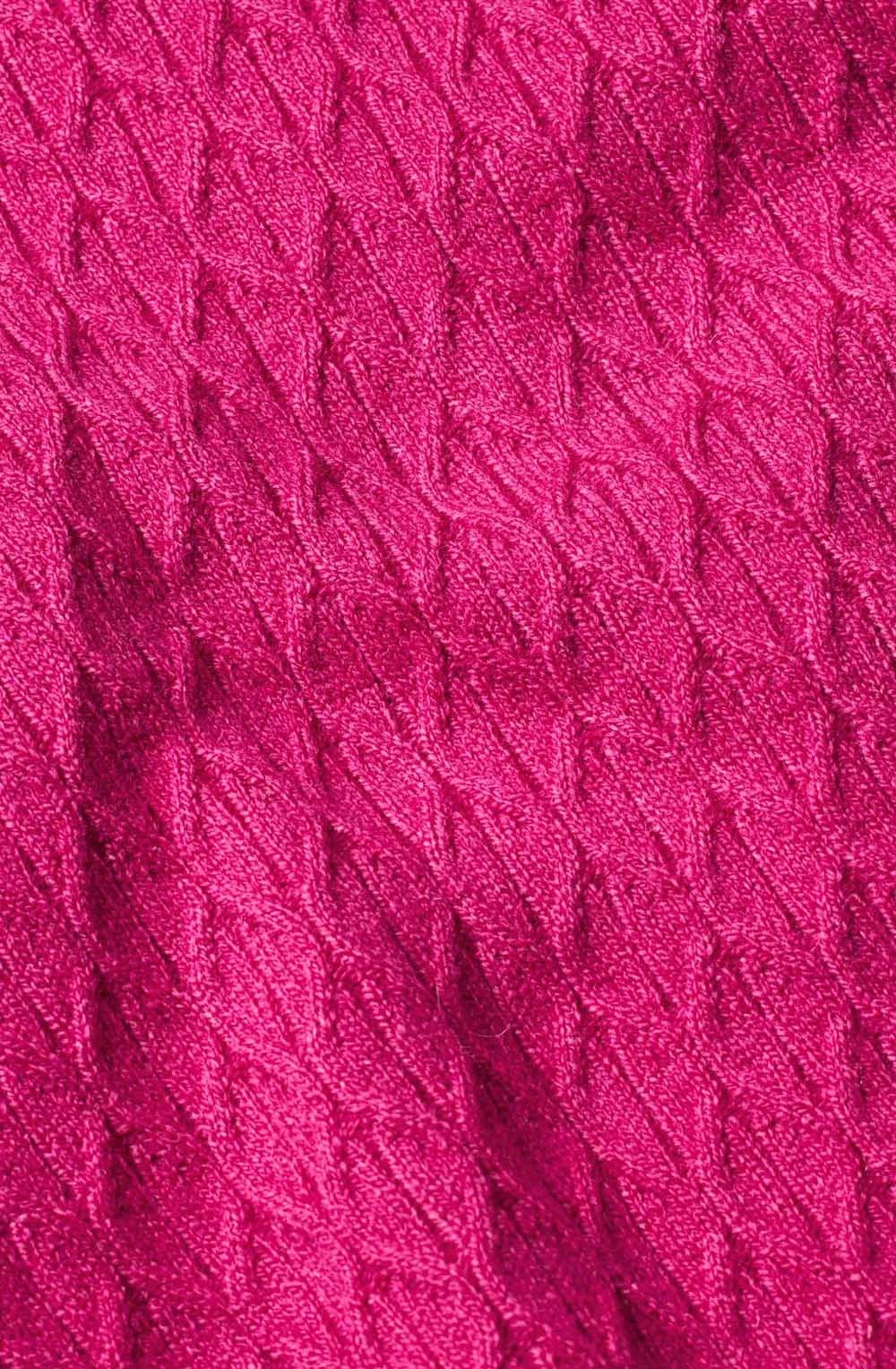 Fuchsai Micro Cable Knit Fayda Jumper
