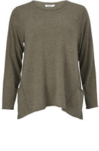 Funda Khaki Knit Sweater