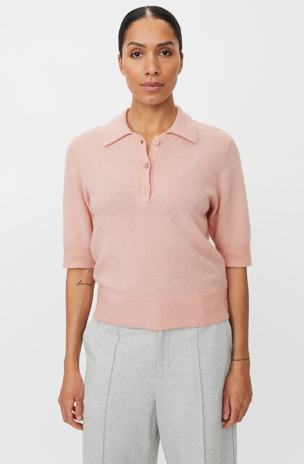 Fynoria Primrose Short Sleeved Jumper