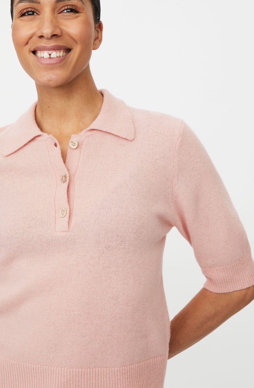 Fynoria Primrose Short Sleeved Jumper