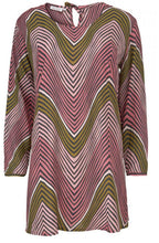 Gabini Blush Zig Zag Design Tunic