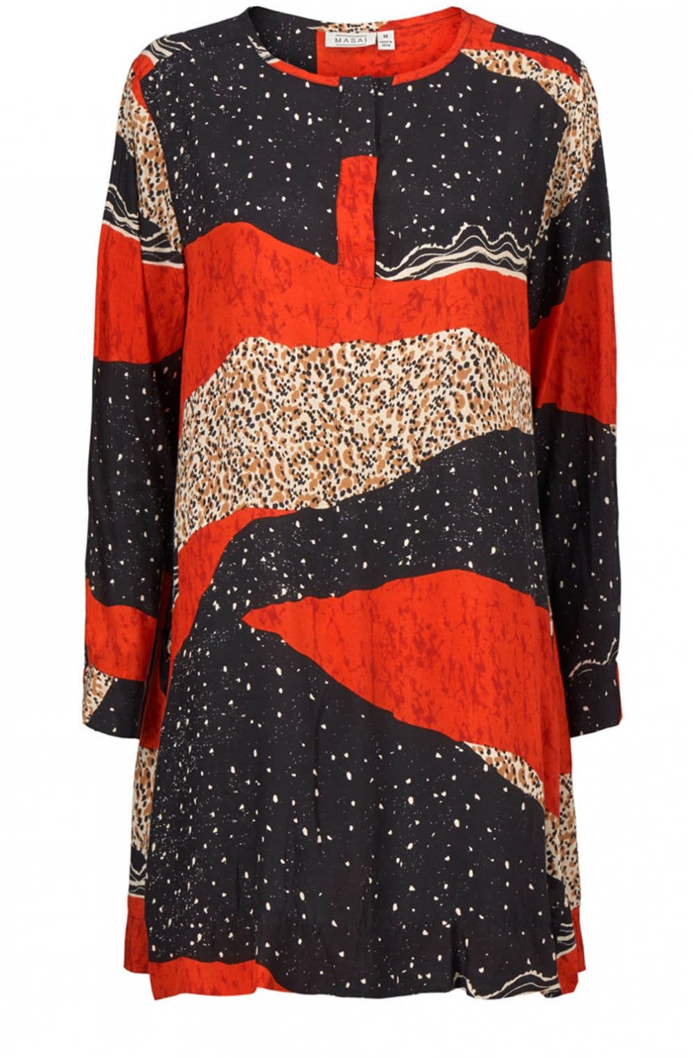 Gaila Bold Print Pumpkin Tunic