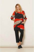Gaila Bold Print Pumpkin Tunic