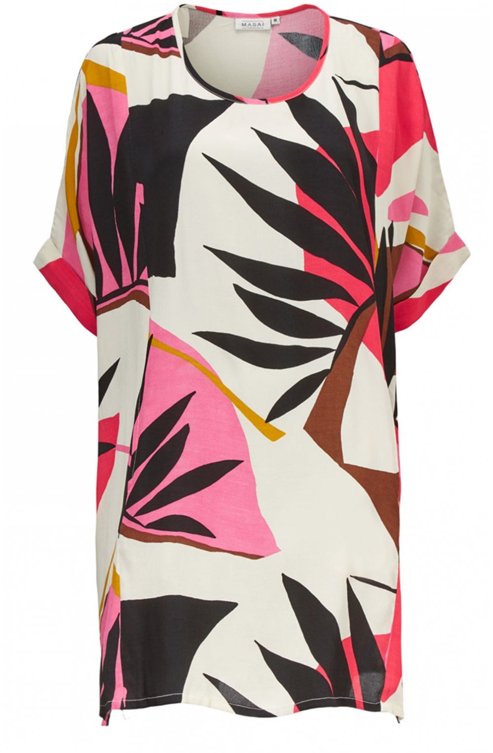 Galene Bold Print Oversized Top