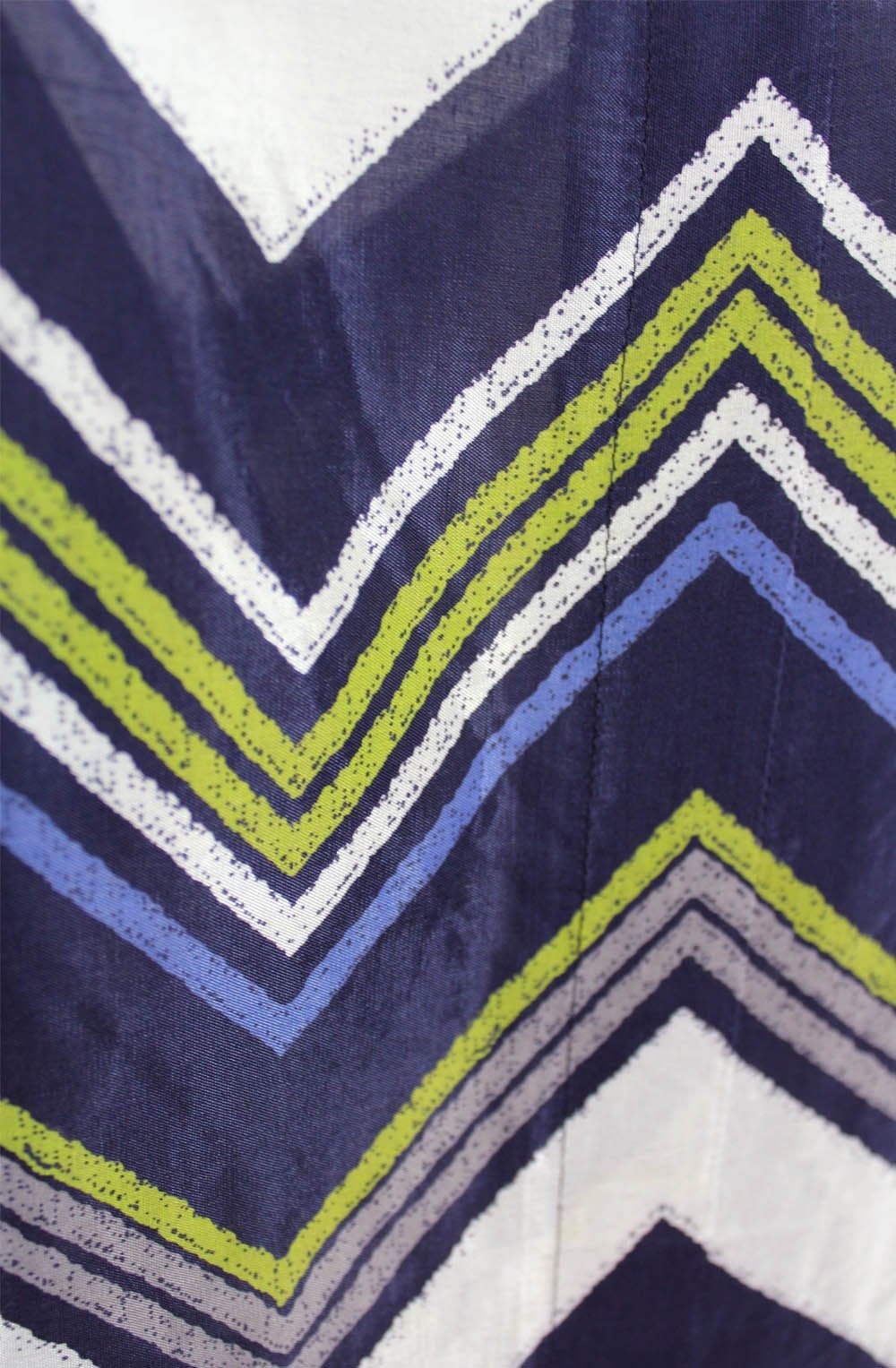 Galeni Lime Zig Zag Print Tunic