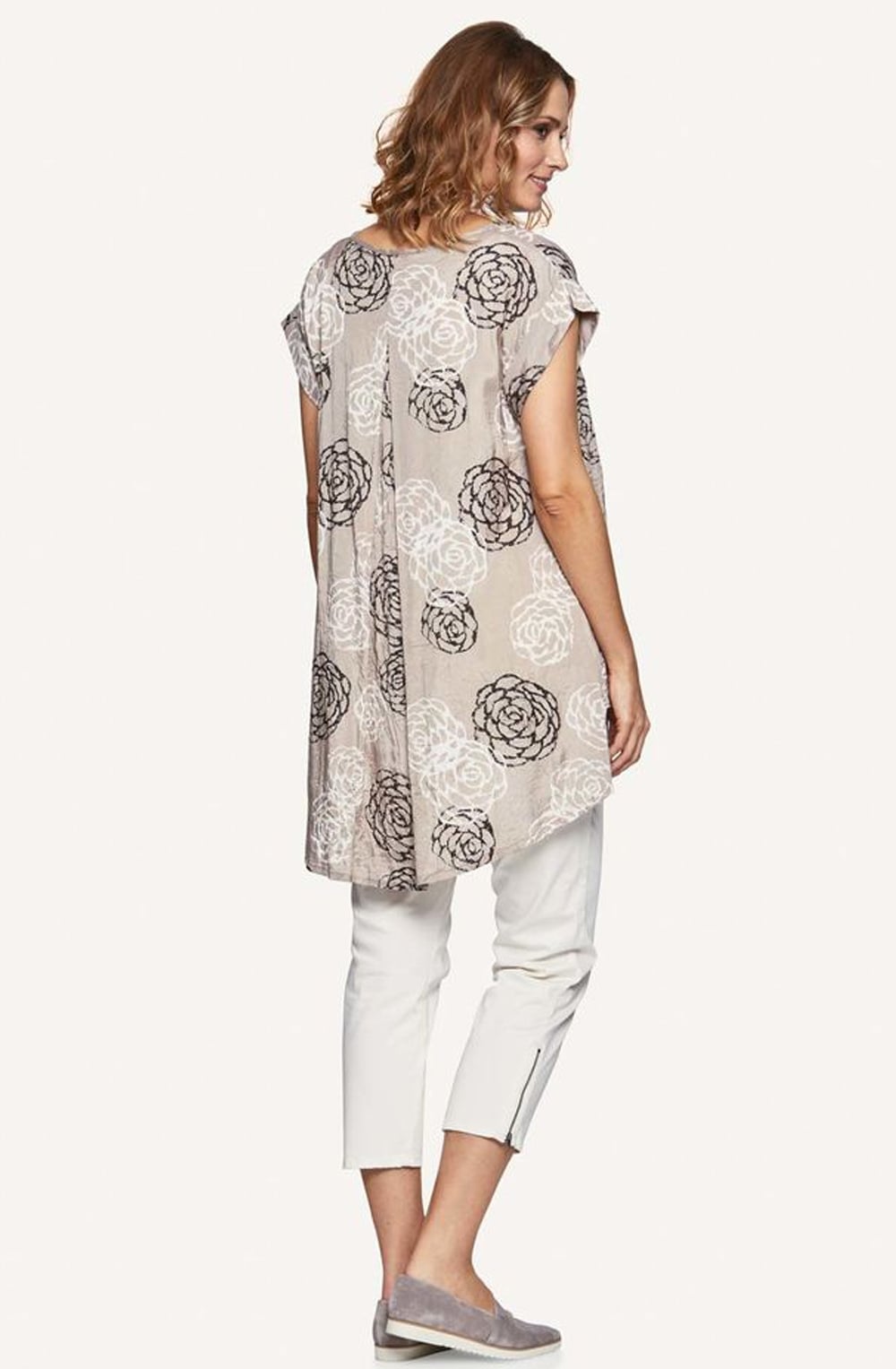 Galina Floral Print Tunic