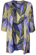 Galit Lime Patterned Tunic
