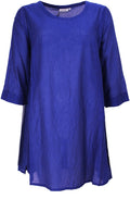 Ganes Greek Blue A Shape Tunic