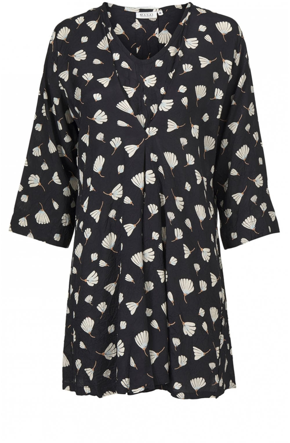 Garland Flower Print Tunic