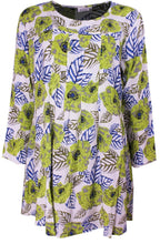 Gean Lime Original Floral Tunic