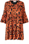 Gecia Potters Clay Bell Sleeve Dress