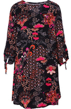 Gelsana Orange Patterned Tunic