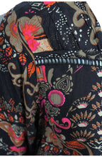 Gelsana Orange Patterned Tunic