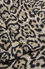 Genetta Sand Org Animal Print Tunic