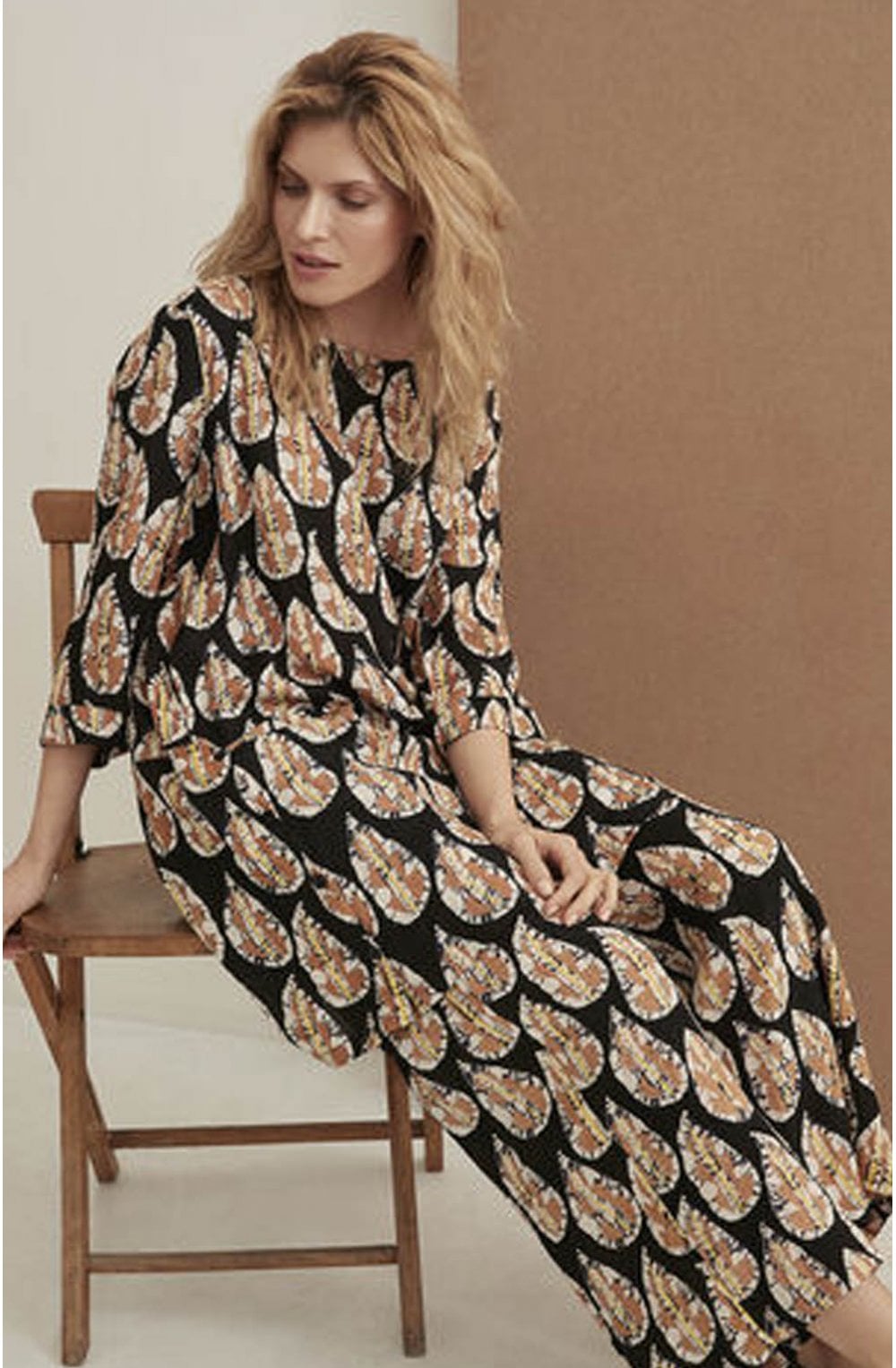 Geneva Leaf Print Tunic
