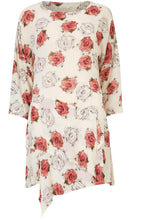 Genis Chiffon Rose Print Tunic