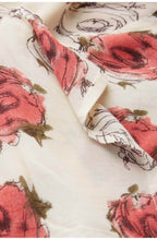 Genis Chiffon Rose Print Tunic