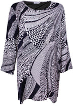 Genista Navy Original Print Tunic