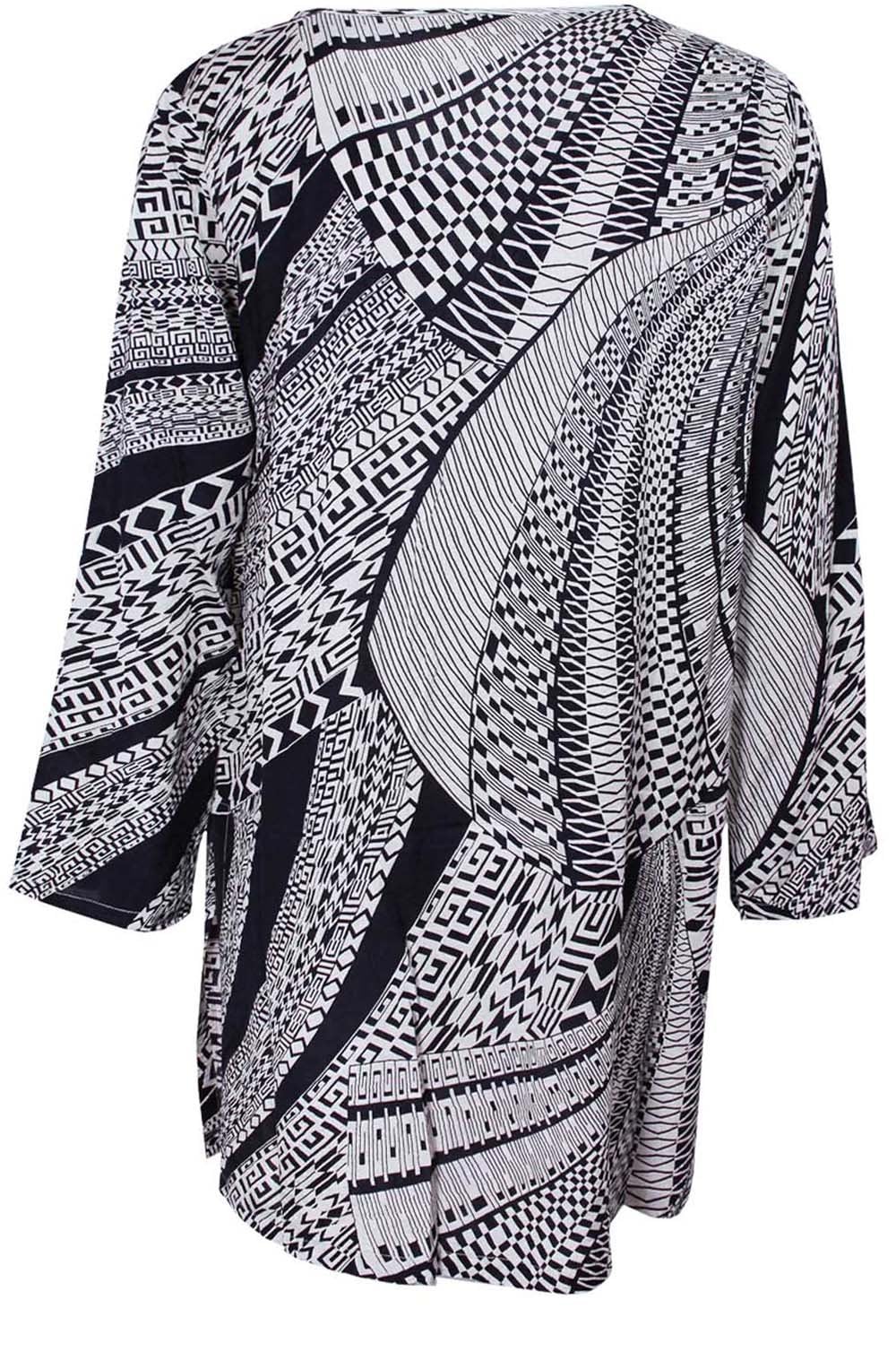 Genista Navy Original Print Tunic